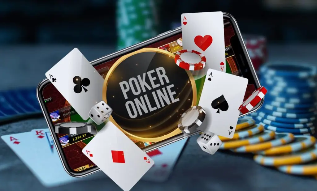 Clubhouse poker game